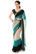 Nilesh Fab Printed Bollywood Pure Chiffon Sari(Pack of 2)